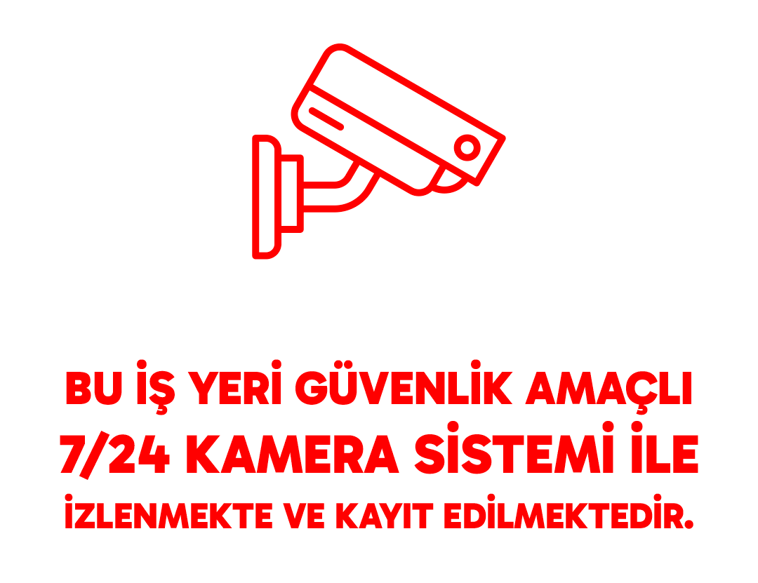 Security Camera Information Text