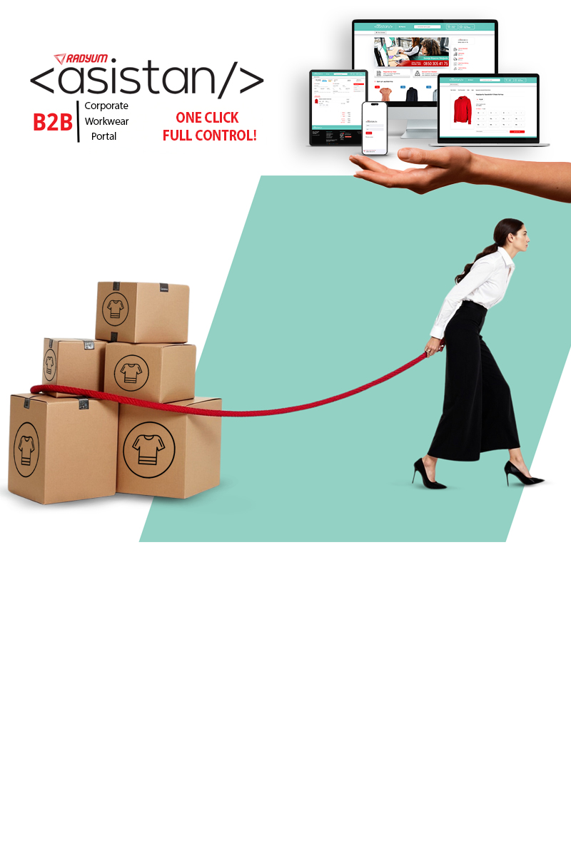 Radyum Asistan One Click Full Control / Corporate Workwear