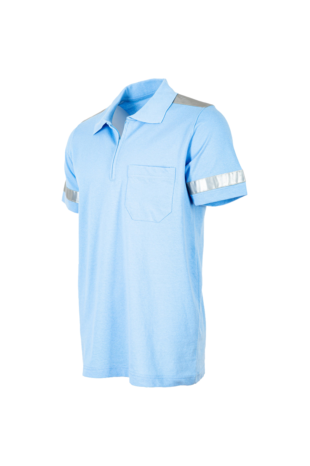 Reflektörlü Polo Yaka Tişört / Polo Yaka Tişört / İş Kıyafetleri